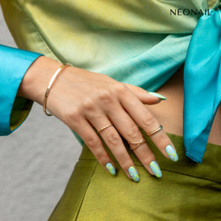 Foil Per Nail Art 28: Pastel Blue